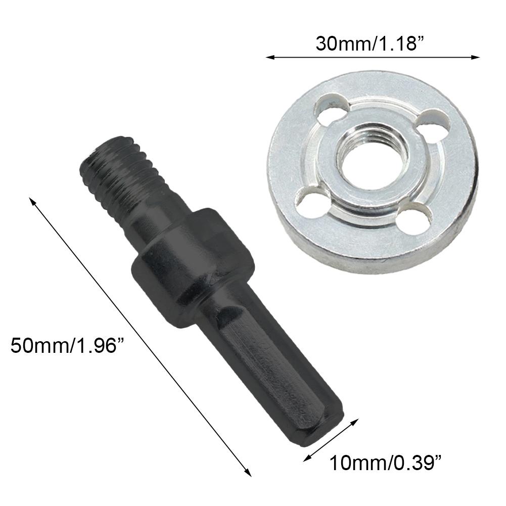 Electric Drill To Angle Grinder Connecting Rod Adapter Parts 10mm Angle Grinder Adapter Rod Adapter Electric Drill To Angle