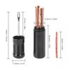 Portable Original Bicycle Tubeless Tire Repair Tool 5PCS Set Tyre Drill Puncture For Urgent Glue Free Repair Rubber Stripes