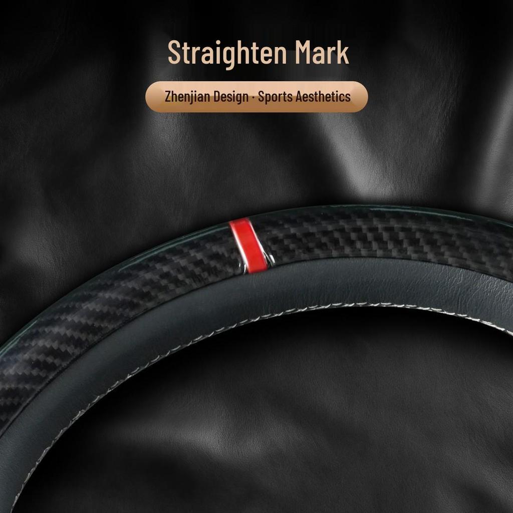 Universal Three-Section Full Cover Steering Wheel Cover for Volvo XC40, XC60, XC90, S60, S90