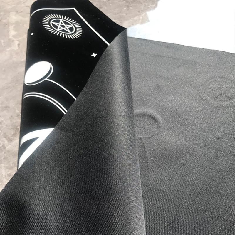 Tarot Card Special Tablecloth Board Game Fortune Astrology Velvet Card Pad Pentagram Divination Altar Cloth