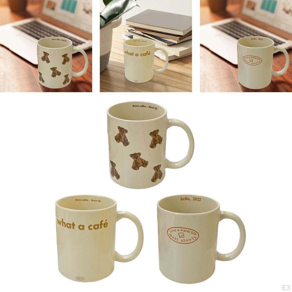 Espresso Latte Mugs Handcrafted Ceramic Mug Enamel for Kitchen Home Party