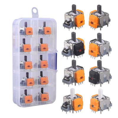 10/2PCS Hall Electromagnetic Joystick High Precision No Drifting Hall Effect Thumb Stick Joystick Rocker Module for PS4/PS5/Xbox