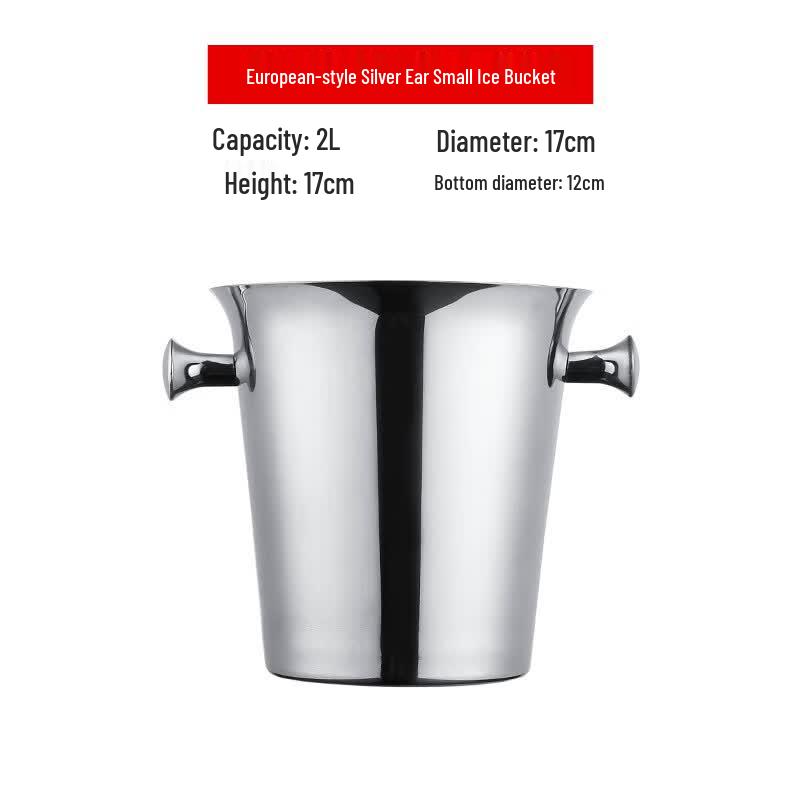 Stainless Steel Wine & Champagne Ice Bucket