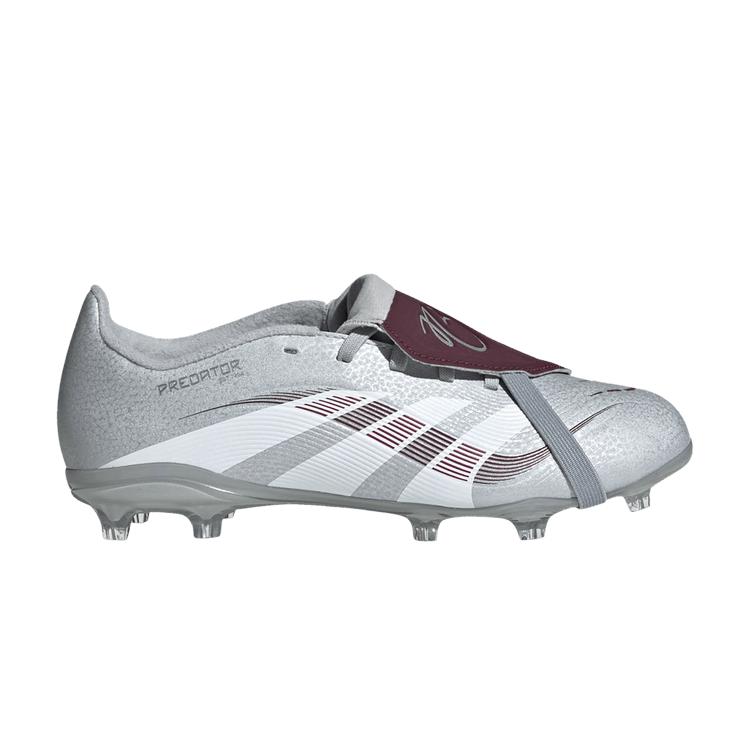 

Adidas Джуд Беллингем x Predator 24 League Складной Язычок FG MG K Хромированные Мечты Детские Кроссовки Серебристый Серебристо-Металлик Наследие-Бордовый JQ2902 38⅔