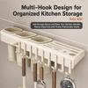 Knife Holder Kitchen No-Drill Carbon Steel