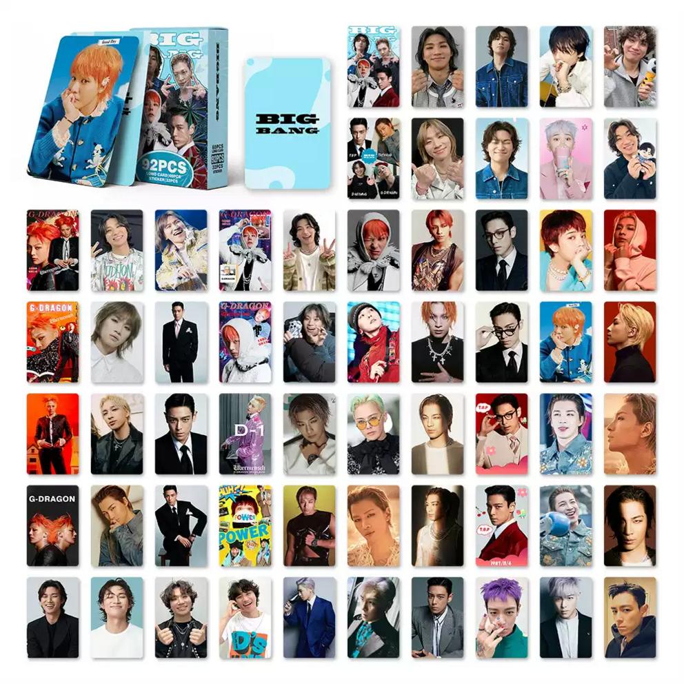 Big Bang Daesung, GD, Taeyang Fotokarten (60 Blatt) + Aufkleber (64 Blatt) (4 Optionen)