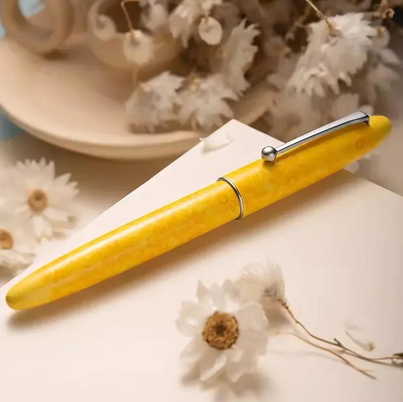 Hongdian C3 Oil Painting Fountain Pen – Metal Body, #26 EF/F Nib – Luxury Gift Pen for School, Office & Writing Enthusiasts