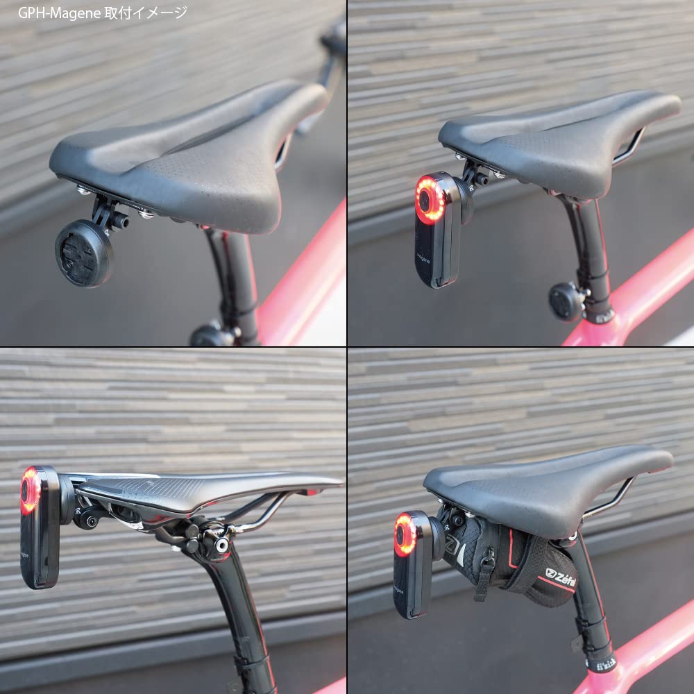 Safety Light Adapter for GoPro Interface To Magene Radar Tail Light Converts GoPro Mounts and Adapters To the Magene L508 Radar Tail Light Light [REC