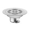 Stainless Steel Floor Drains Antiodor Drainer Shower Strainer Cover AntiBlocking Round Floor Strainer Hair Catcher