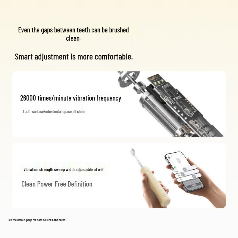 LAIFEN SE Sonic Electric Toothbrush CN plug (adapter included)