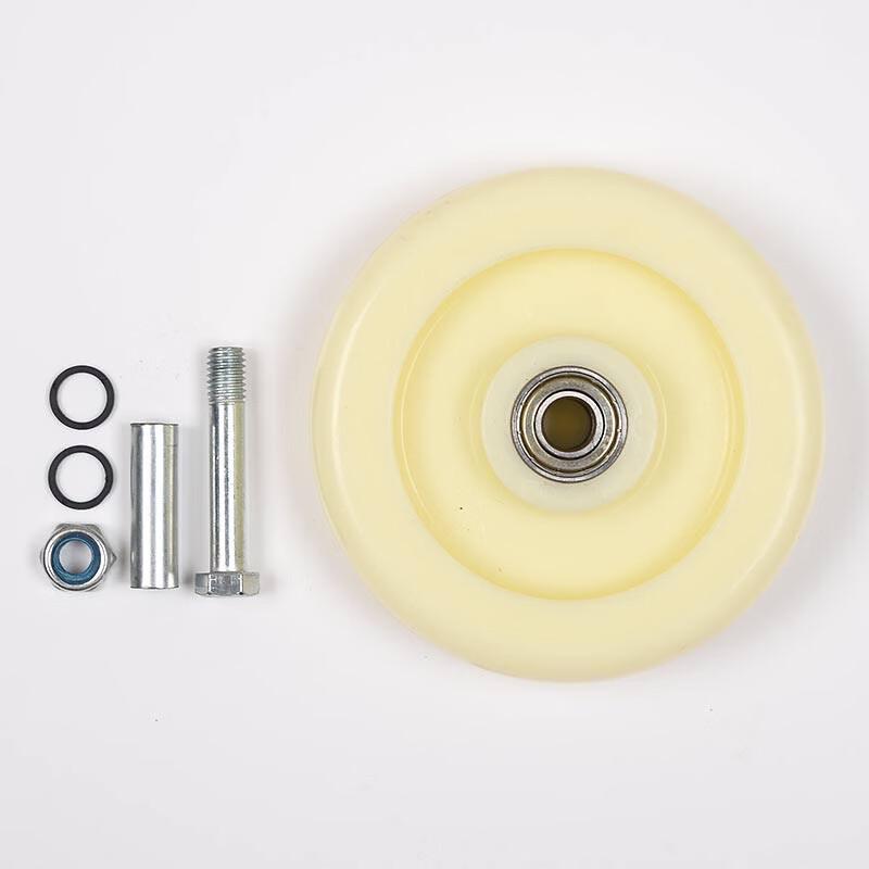 FFY Heavy-Duty White Nylon Swivel Caster Wheel