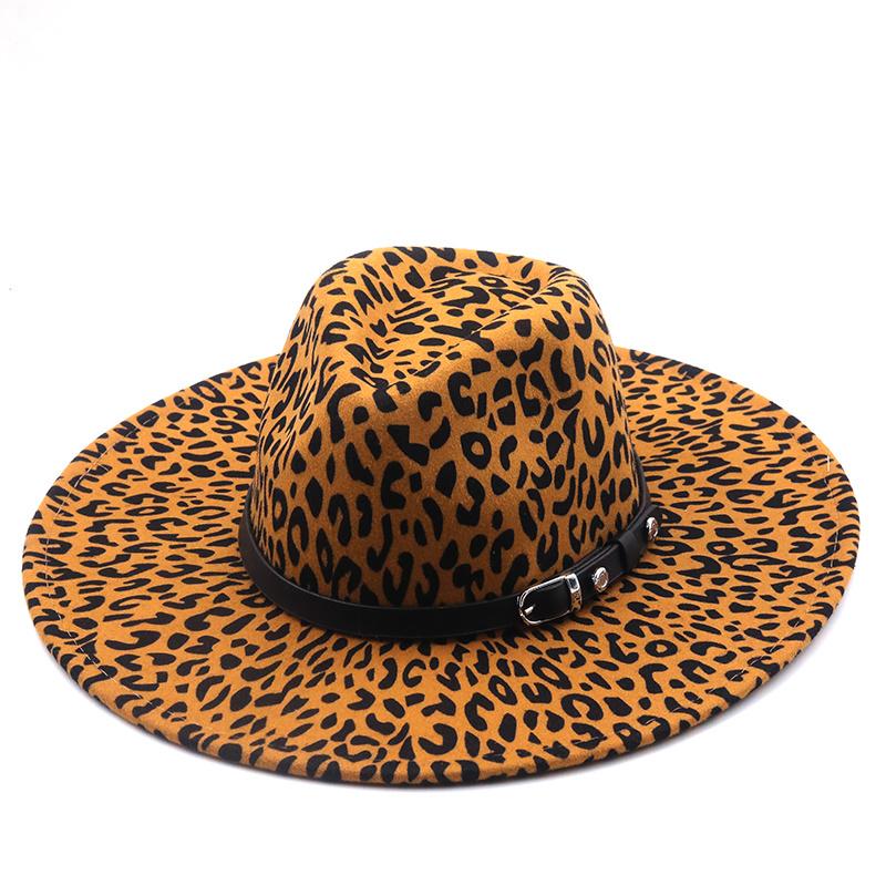 Semplice Cappello Fedora In Lana Invernale Stile Britannico Uomo Donna Tesa Larga Grande 9 cm Derby Matrimonio Chiesa Cappelli Jazz
