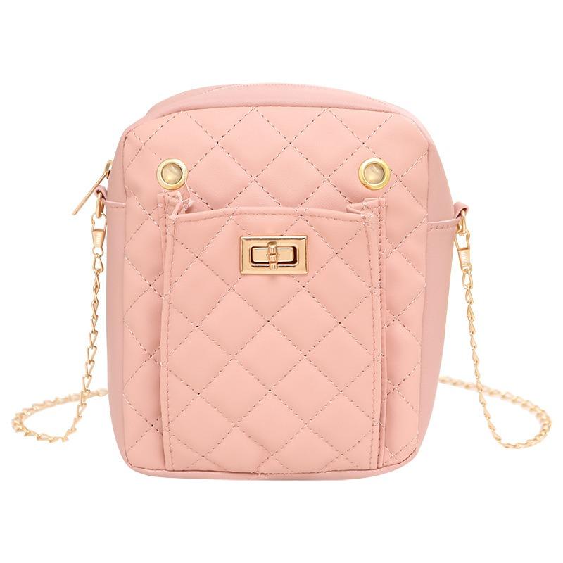 Embroidered horizontal mobile phone bag oblique span bag summer new women's clutch bag simple shoulder bag