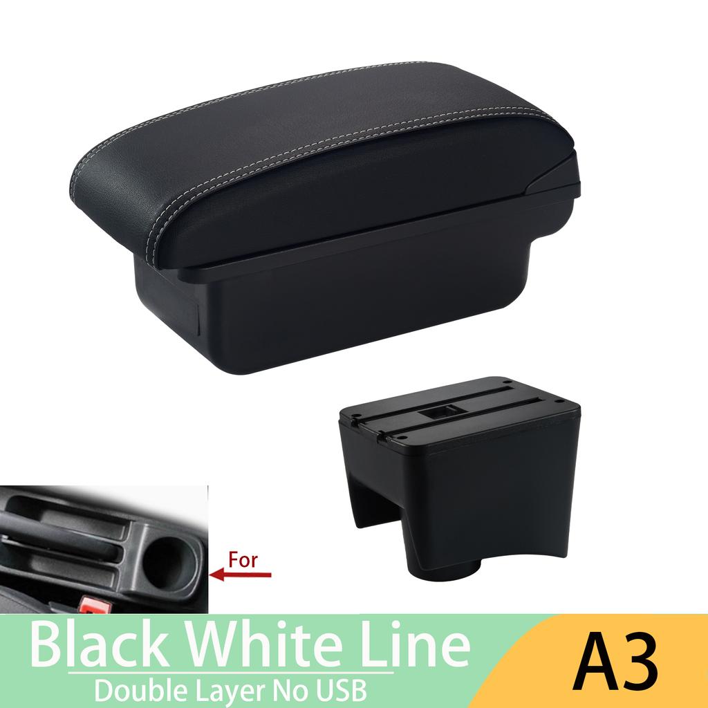 For Volkswagen POLO Armrest new For VW POLO Mk5 6R Vento Car Armrest box 2010-2018 Storage box Retrofit Interior Car Accessories