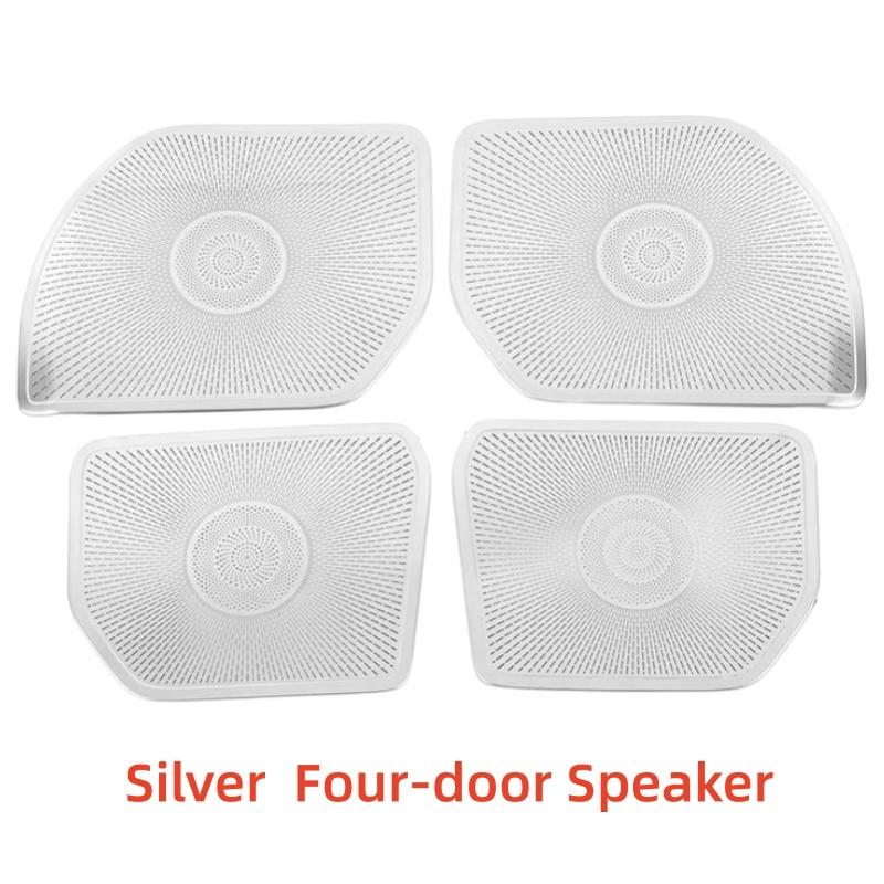Car Upgrade Styling Four-Door Speaker Tools For Toyota Crown Stainless Steel Cars Modification Decoration Accessories