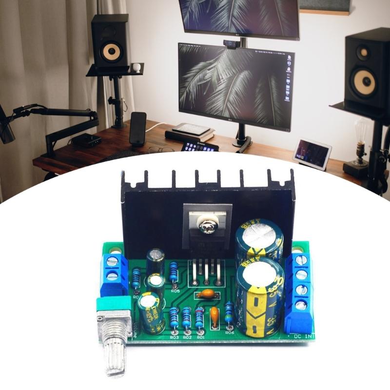 TDA2050 Mono Amplifier Board 5W Audios Amplifier Module with DC12-24V Input Volumes Control for DIY Audios Projects