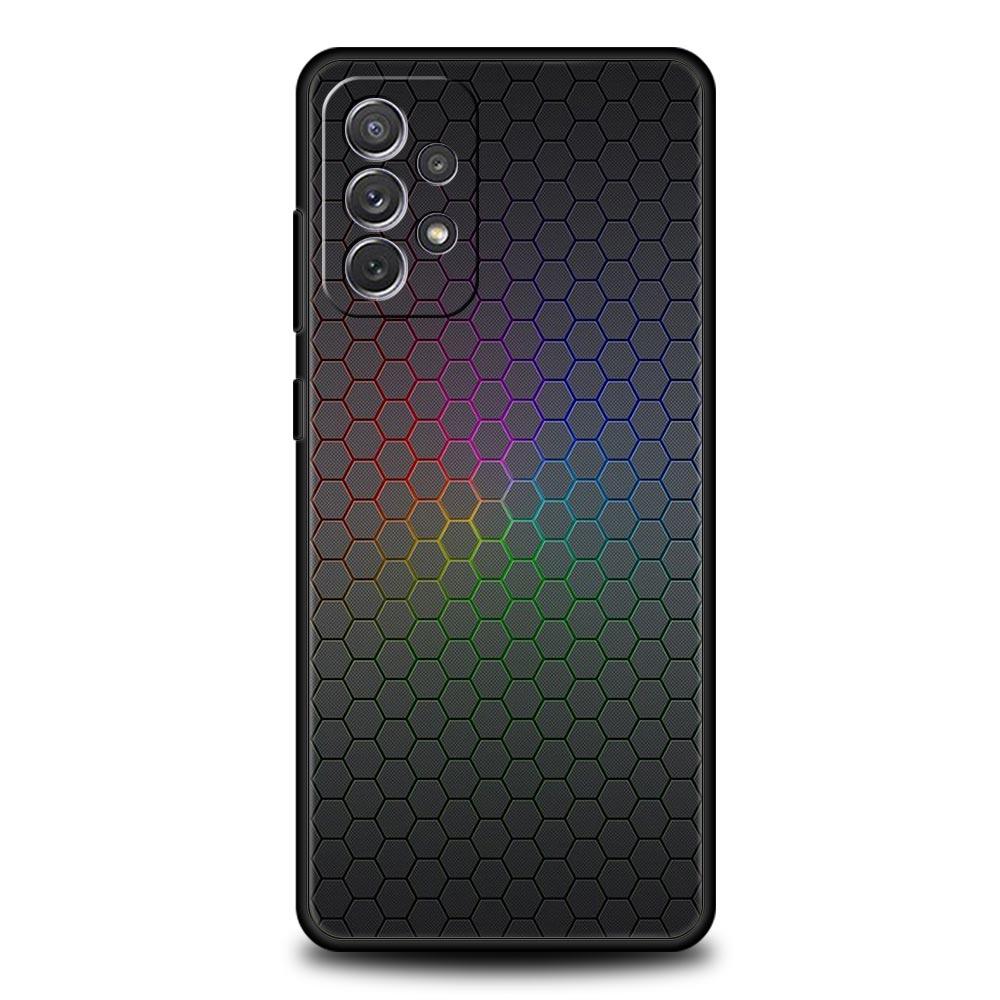 Carbon Fiber Phone Case For Samsung Galaxy A13 A51 A71 A41 A31 A21S A11 A01 A03S A12 A32 A52 A22 A23 A33 A53 A73 5G Soft Cover