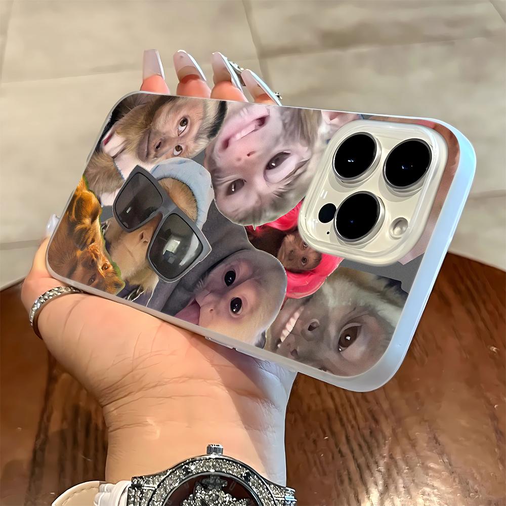 

Monkeys Are Funny Phone Case For IPhone 17 16 15 14 Plus 13 12 11 Pro MAX 17 Air Screen Protector Casing Shockproof Phone Cover iphone 11 Pro