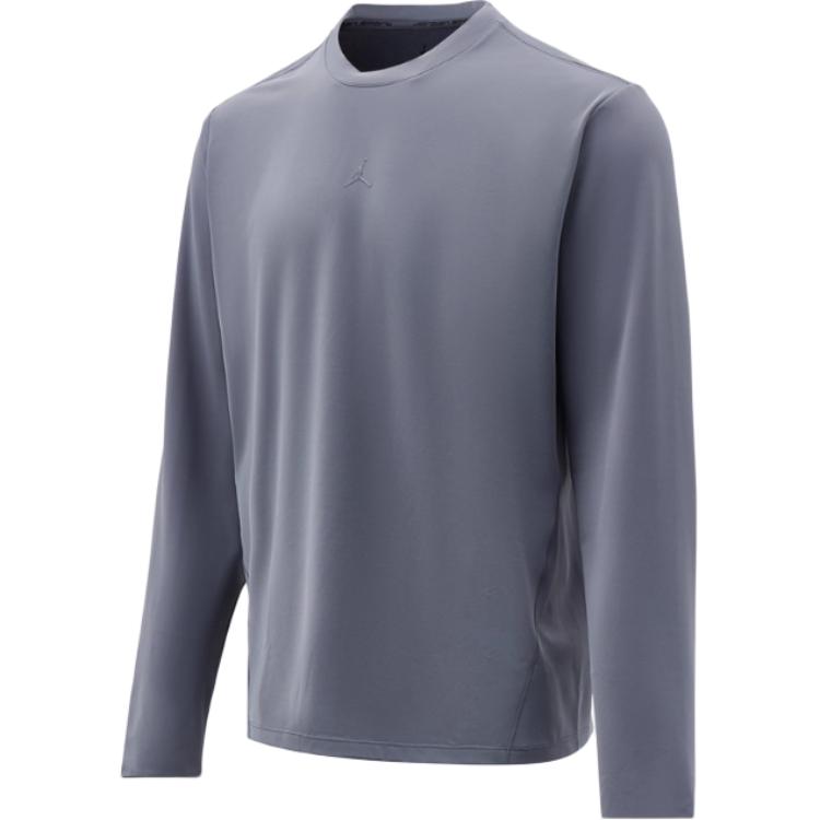 Jordan As M J Df Sprt Fl Crew Neck Sports Casual Long Sleeve T-Shirt Men T-Shirts Dark-Gray HQ8654-075