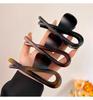 Simple Large Crab Hair Claw Clips Women Girls Matte Tortoiseshell Bow Ponytail Hair Clamps Barrettes Hairpins Hair Accessories