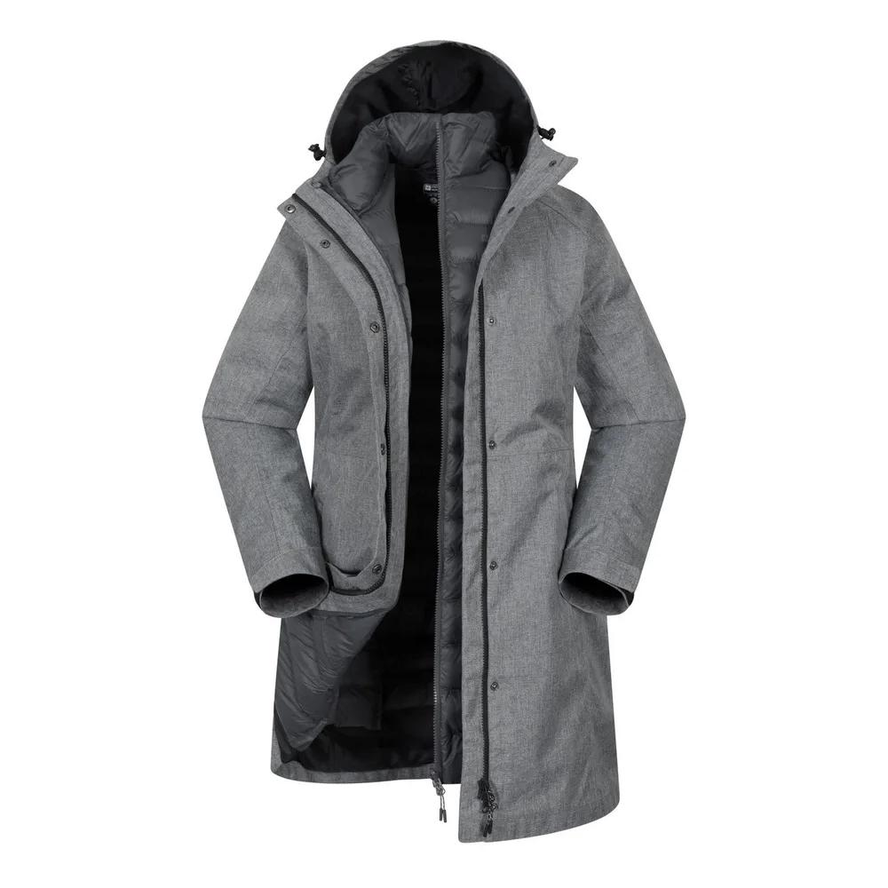 Mountain Warehouse Női/Hölgyek Alaszkai Hosszú 3 az 1-ben Kabát