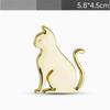 3D Metal Car Sticker - Metal Cat Adhesive Badge Emblem for Universal Cars, Moto Bikes & Decoration
