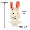 Peluche Bulldog Francese con Palla Squeaky e Giocattolo con Corda per Gatti e Gattini - Resistente al Morso, Design Cartoon Frutta