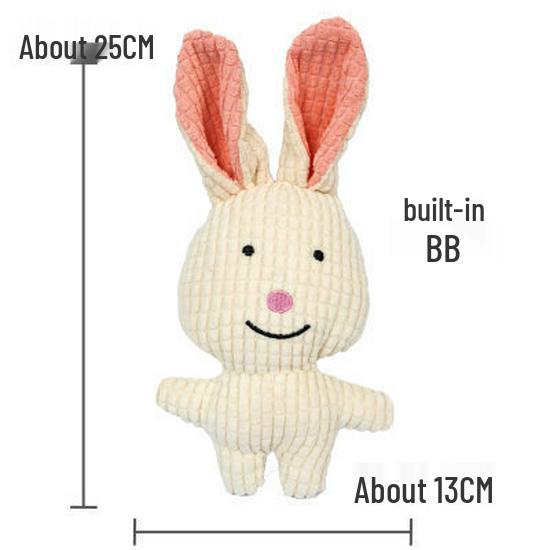 Peluche Bulldog Francese con Palla Squeaky e Giocattolo con Corda per Gatti e Gattini - Resistente al Morso, Design Cartoon Frutta