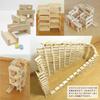 [Korokara & Karakara Building Blocks Set] Slope Toy, Marble Run, Wooden Building Blocks, Gift, Made In Japan, 100% Miyazaki Prefecture Cedar,