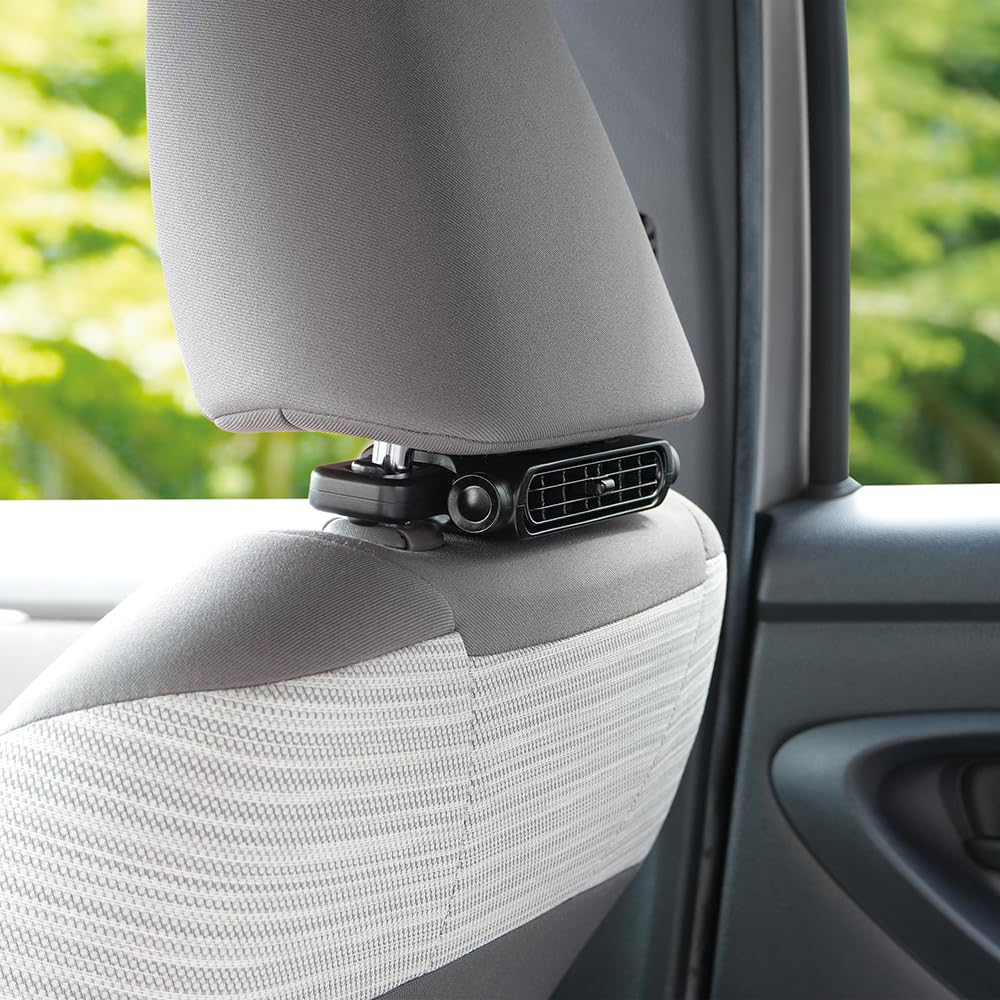 Tsuchiya Yac Car Interior Accessories Neck Wide Fan Slim DF65