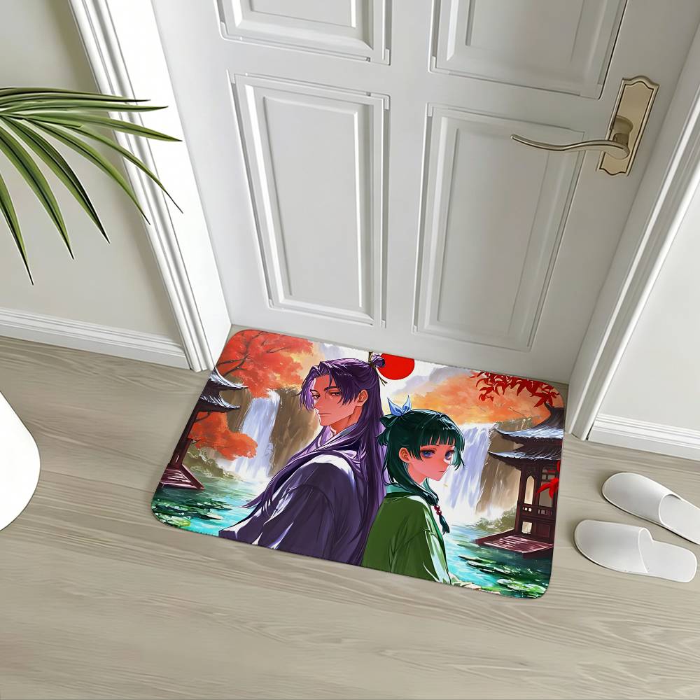 Anime K-kusuriya No Hitorigoto-S Cute Carpet Bathroom Anti-slip Mat Door Mat Home Decoration Mat Entrance Mat Scratch-resistant