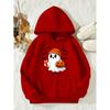 Halloween Girls' Casual Long-Sleeve Hoodie, Autumn And Winter Sports Top for Girls Outdoor Hoodie