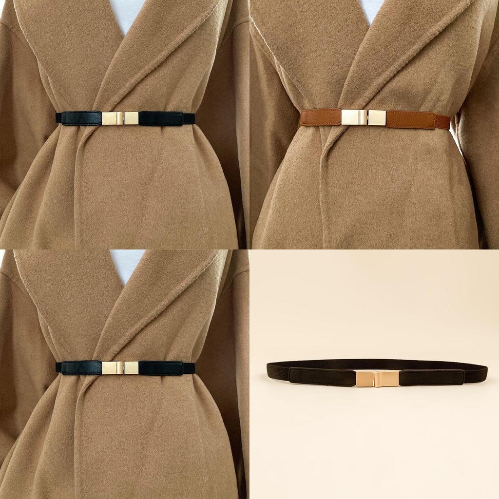 Womens Versatile Chic Stretchy Waist Belt Perfect For Sweaters Dresses And