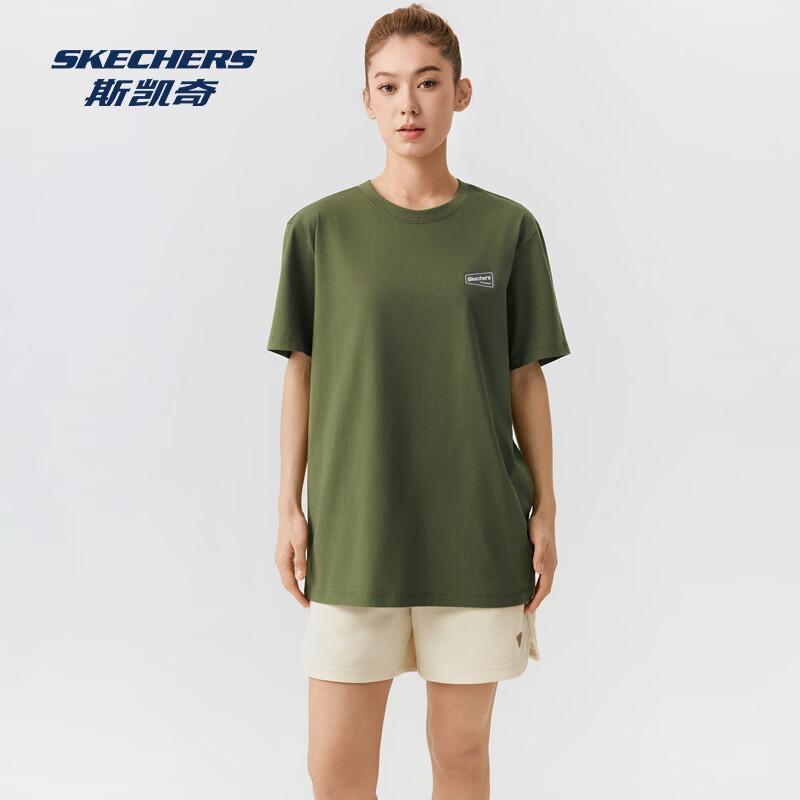 Skechers Unisex Casual T-Shirt L226U066 L 100