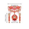 Traditional New Year Hanging Ornaments Red Chinese Lucky Ornament  Home Decoration