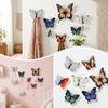 4pcs Butterfly Shape Adhesive Hooks Waterproof Self-Adhesive Hooks Fresh Vibes Wall Hooks  Bedroom