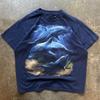 90s dolphinGraphic Navy Tee Unisex Short Sleeve TShirt Unisex T-Shirt