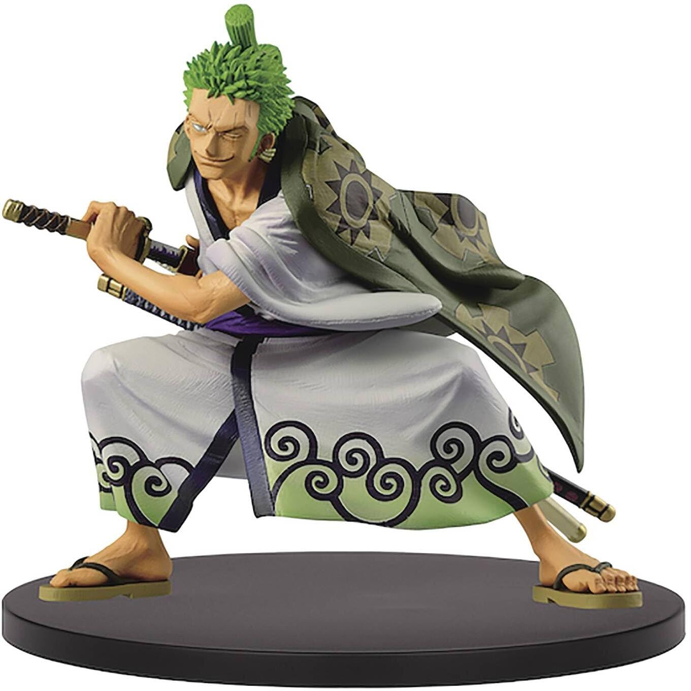 

Banpresto One Piece КОРОЛЬ ХУДОЖНИКА РОРОНОА ЗОРО Страна Вано Ророноа Зоро