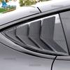 ABS Rear Car Window Shutter Cover For Tesla Model Y Juniper 2026 2025- Louver Side Vent Trim Triangle Modified Accessories