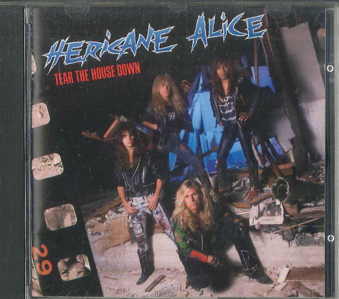 

CD HERICANE ALICE - Tear The House Down AMCY8PROMO ATLANTIC 1990 Japan Obi Metal Used