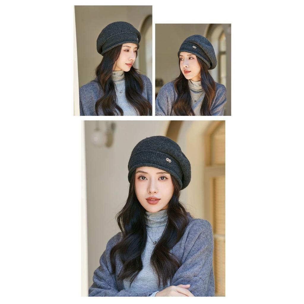 Upgraded Thick Lightweight Knitted Hat - Elastic Fit, Soft and Warm Autumn/Winter Style, Cold Proof Winter Headwear, Classic Design