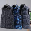 Fashion Winter Warm Vests for Men New In Outerwears Hooded Plus Size Casual Thick Tops Men's Sleeveless Parkas