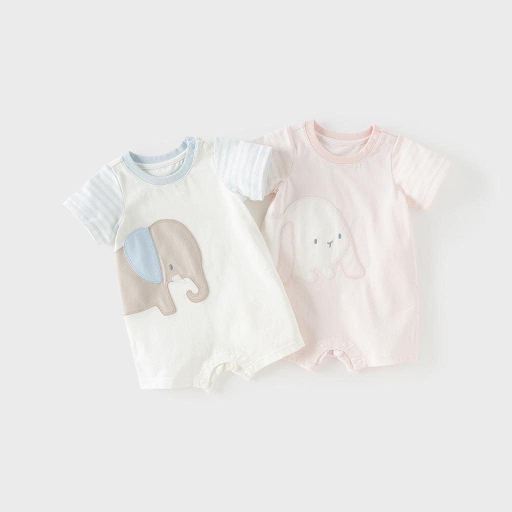David Bella newborn jumpsuit summer outfit new men's clothing, women's clothing, pure cotton short sleeved jumpsuit