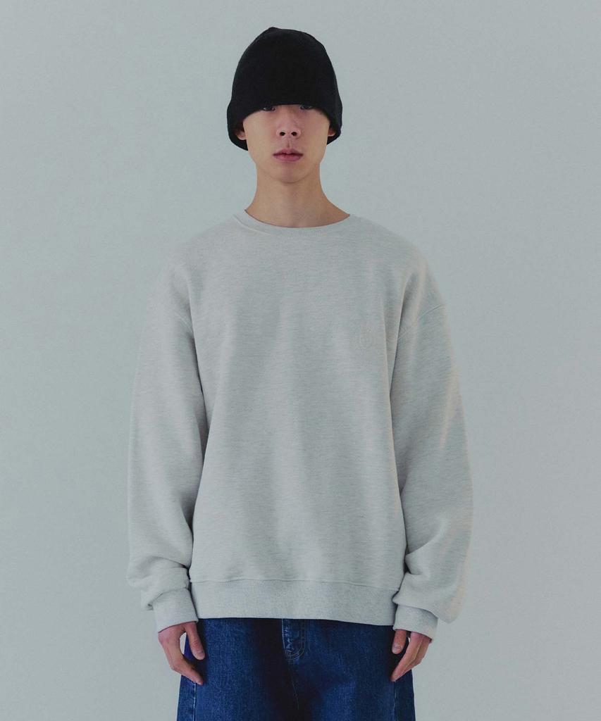 PLAC Frei X Plac Laurel Logo Sweatshirt Oatmeal