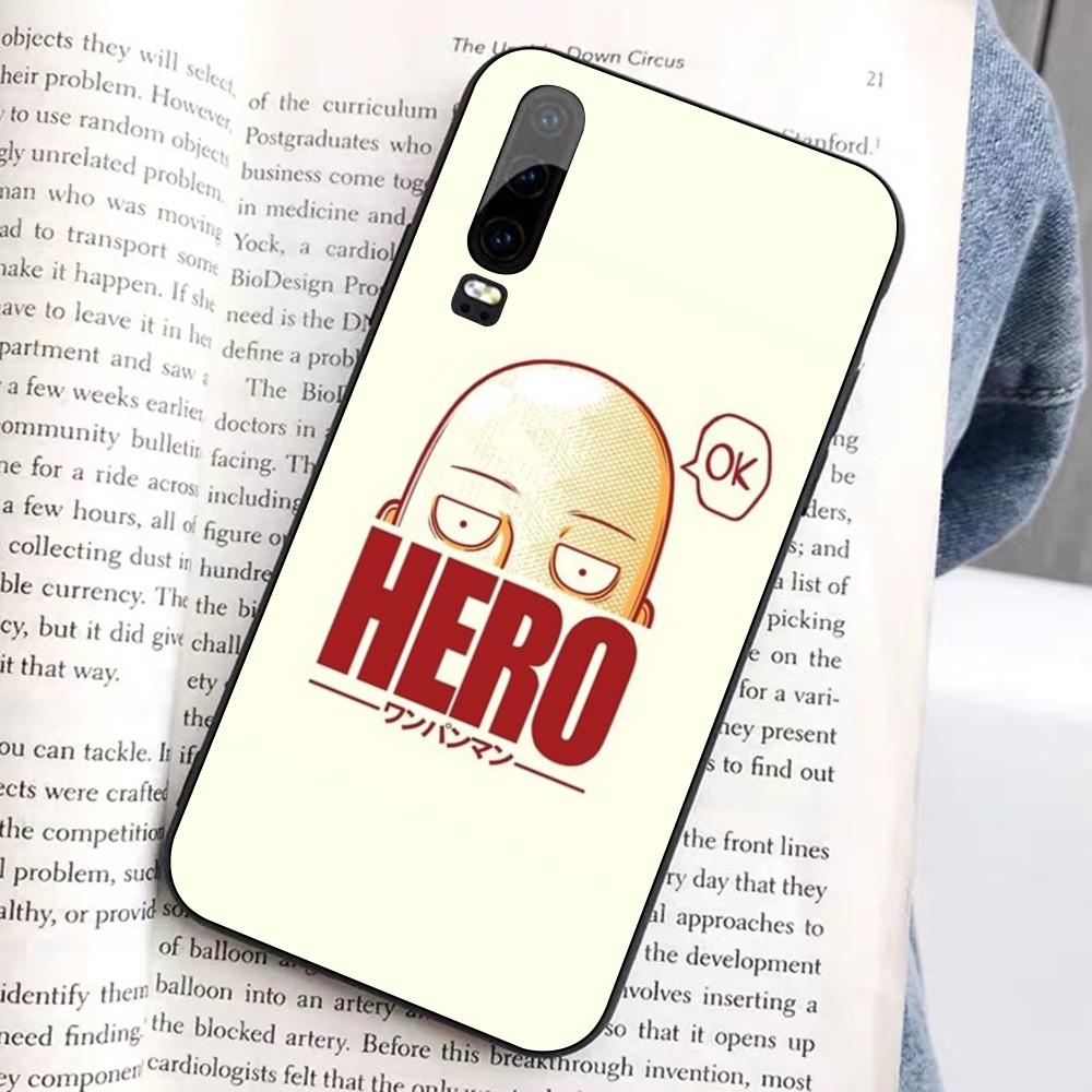 One P-Punch Man Saitama Phone Case For Huawei Honor 10 Lite 9 20 7A 9X 30 50 60 70 Pro Plus Soft Silicone Cover