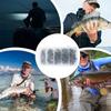 200 PCS Stainless Steel Fishing Snap Swivel High Strength Barrel Swivel Fishing Swivels Snaps for Freshwater Fishing