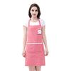 Cute Cartoon Rabbit Kitchen Apron for Men Women Pink White