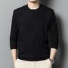 New Quality Men's Sweater Thin Long Sleeve Bottoming Men's Sweater Autumn Trendy Tops