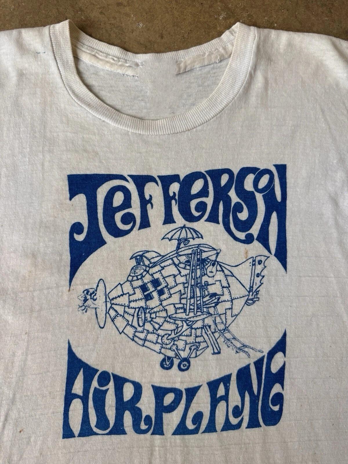 Jefferson Airplane T Shirt Psychadelic San Francisco Band L