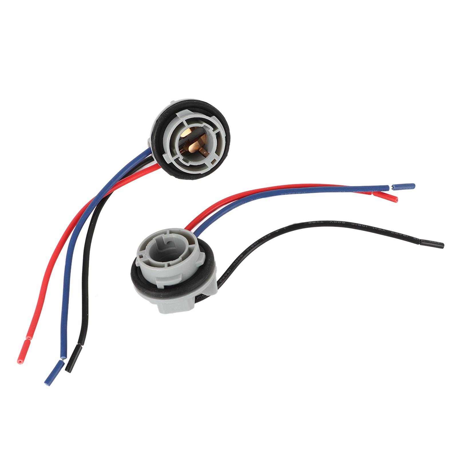 

2 шт. 11571 Предварительно смонтированный жгут проводов Розетка Двойной контакт Комплект жгута проводов для DIY Промышленное оборудование